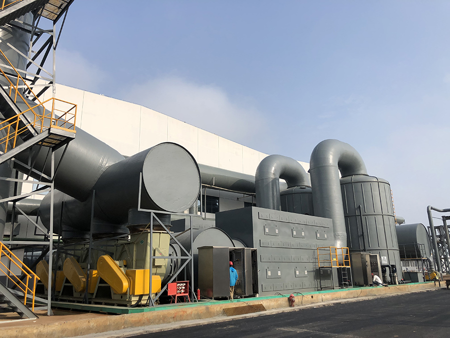 噴淋塔+活性炭裝備